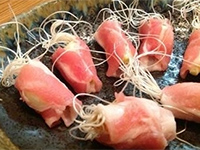 にんにく豚バラ巻き